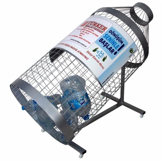 PET ŞİŞE TOPLAMA Sepeti 125 CM+55 CM EBATINDA