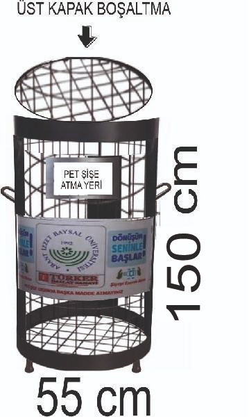 GERİ DÖNÜŞÜM PET ŞİŞE TOPLAMA SEPETİ 55 x 150 cm